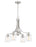 Craftmade Bolden 4 Light Chandelier in Brushed Polished Nickel