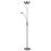 Mother/son Floor Lamp/satin Chrome | 505F-SC