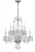 Traditional Crystal 10 Light Clear Italian Crystal Polished Chrome Chandelier | 5080-CH-CL-I