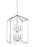 Perryton Large Eight Light Hall / Foyer | 5115008EN-05