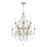 Crystorama Regis 12 Light Swarovski Strass Crystal Olde Silver Chandelier