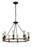 Craftmade Dillon 8 Light Chandelier in Flat Black