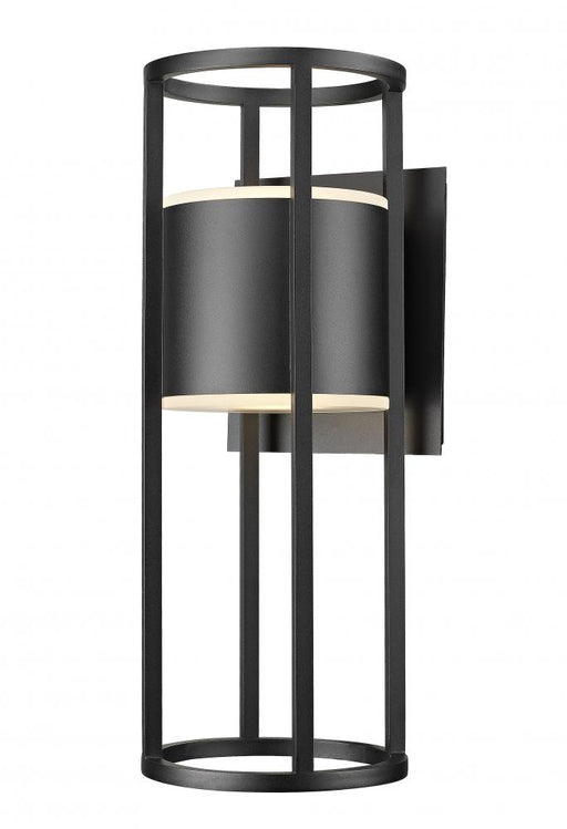 2 Light Outdoor Wall Light | 517B-BK-LED