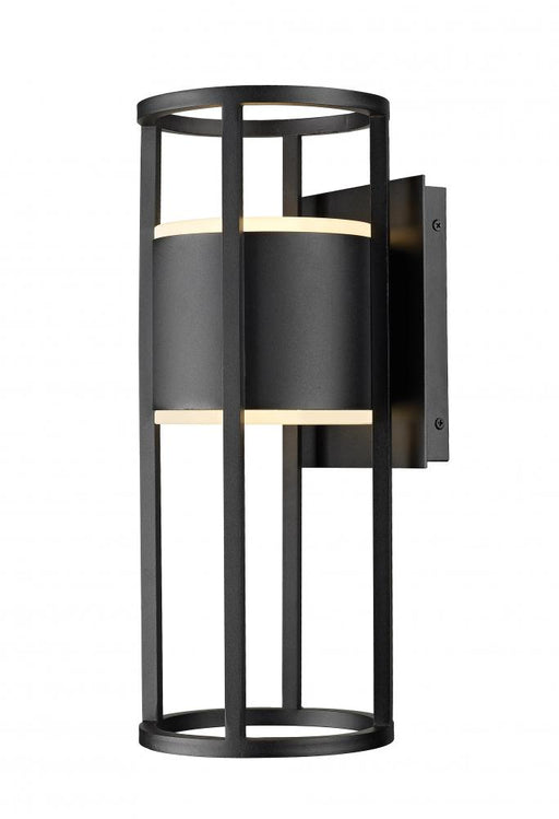 2 Light Outdoor Wall Light | 517M-BK-LED