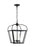 Visual Comfort & Co. Studio Collection Charleston transitional 4-light indoor dimmable small ceiling pendant hanging chandelier light in mi