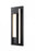 1 Light Outdoor Wall Light | 520M-BK-LED