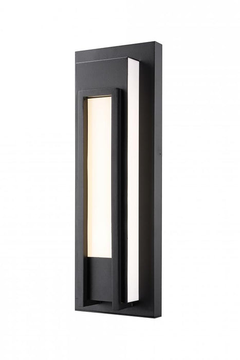 1 Light Outdoor Wall Light | 520M-BK-LED