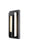 1 Light Outdoor Wall Light | 520S-BK-LED