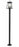 4 Light Outdoor Post Mounted Fixture | 521PHBS-536P-BK
