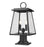 2 Light Outdoor Pier Mounted Fixture | 521PHMR-533PM-BK
