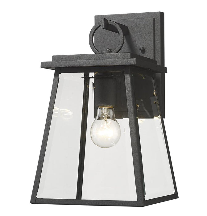 1 Light Outdoor Wall Light | 521S-BK