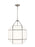 Visual Comfort & Co. Studio Collection Morrison modern 3-light indoor dimmable medium ceiling pendant hanging chandelier light in brushed n