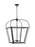 Visual Comfort & Co. Studio Collection Charleston transitional 4-light LED indoor dimmable ceiling pendant hanging chandelier light in midn