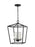 Visual Comfort & Co. Studio Collection Dianna transitional 4-light LED indoor dimmable small ceiling pendant hanging chandelier light in mi