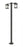 2 Light Outdoor Post Mounted Fixture | 531-2-536P-ORB