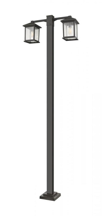 2 Light Outdoor Post Mounted Fixture | 531-2-536P-ORB