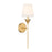 Broche 6'' Antique Gold Sconce | 531-OP-GA