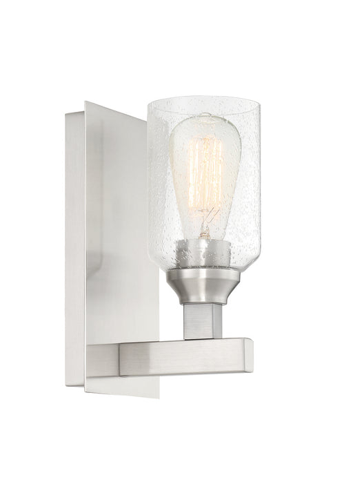 Craftmade Chicago 1 Light Wall Sconce in Brushed Polished Nickel