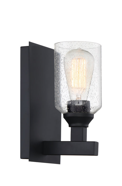 Craftmade Chicago 1 Light Wall Sconce in Flat Black