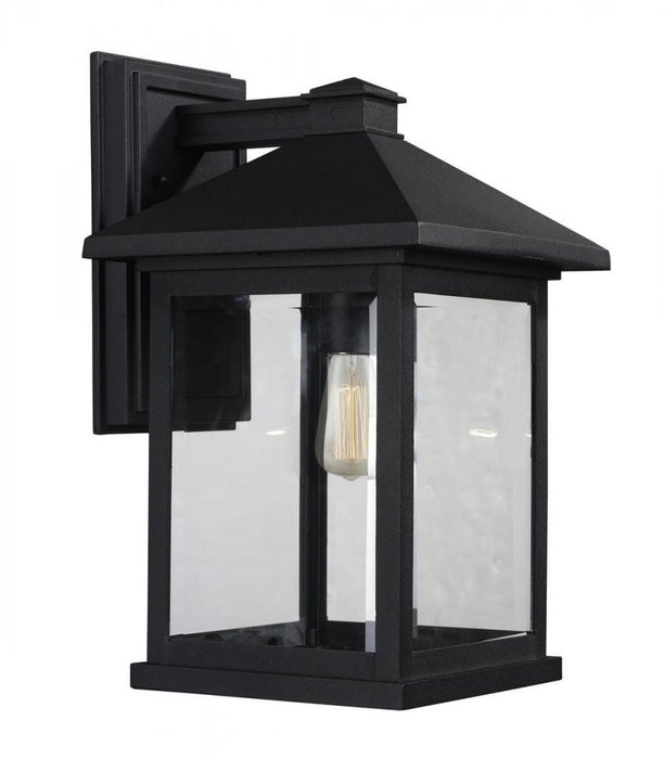 1 Light Outdoor Wall Light | 531B-BK