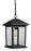 1 Light Outdoor Chain Mount Ceiling Fixture | 531CHM-BK