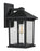 1 Light Outdoor Wall Light | 531M-BK