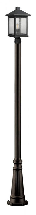 1 Light Outdoor Post Mounted Fixture | 531PHBR-519P-ORB