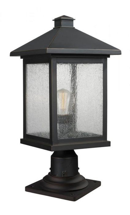 1 Light Outdoor Pier Mounted Fixture | 531PHBR-533PM-ORB