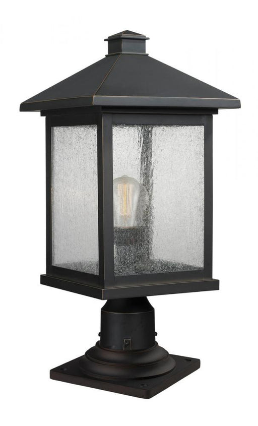 1 Light Outdoor Pier Mounted Fixture | 531PHBR-533PM-ORB