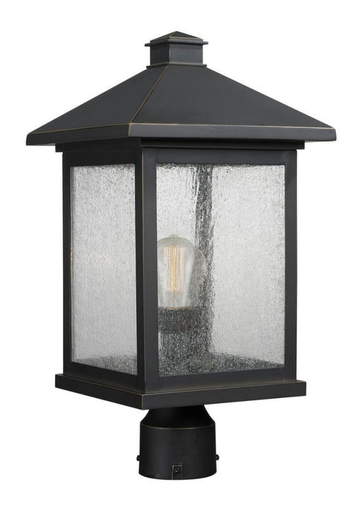 1 Light Outdoor Post Mount Fixture | 531PHBR-ORB