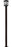 1 Light Outdoor Post Mounted Fixture | 531PHBS-536P-ORB
