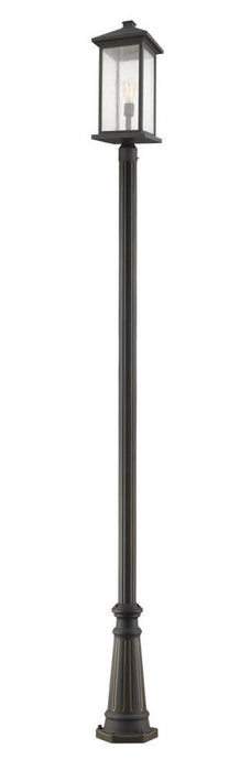1 Light Outdoor Post Mounted Fixture | 531PHBXLR-519P-ORB