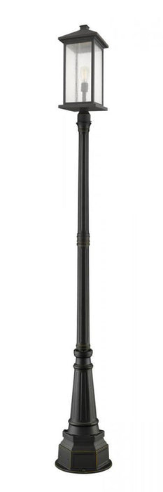 1 Light Outdoor Post Mounted Fixture | 531PHBXLR-564P-ORB