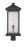 1 Light Outdoor Post Mount Fixture | 531PHBXLR-ORB