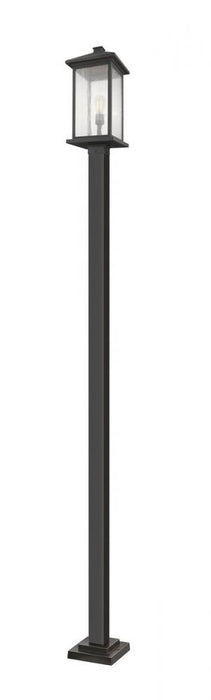 1 Light Outdoor Post Mounted Fixture | 531PHBXLS-536P-ORB