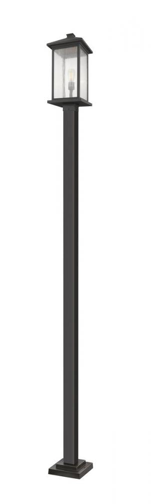 1 Light Outdoor Post Mounted Fixture | 531PHBXLS-536P-ORB
