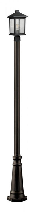 1 Light Outdoor Post Mounted Fixture | 531PHMR-519P-ORB