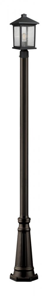 1 Light Outdoor Post Mounted Fixture | 531PHMR-519P-ORB