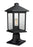 1 Light Outdoor Pier Mounted Fixture | 531PHMR-533PM-BK