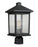 1 Light Outdoor Post Mount Fixture | 531PHMR-ORB