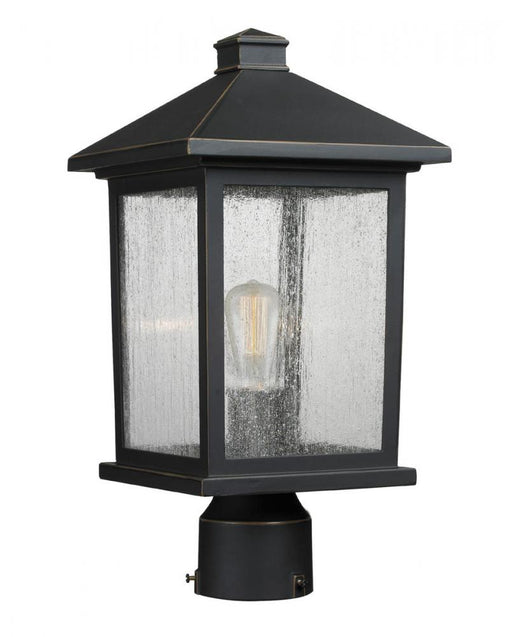 1 Light Outdoor Post Mount Fixture | 531PHMR-ORB