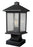 1 Light Outdoor Pier Mounted Fixture | 531PHMS-SQPM-ORB