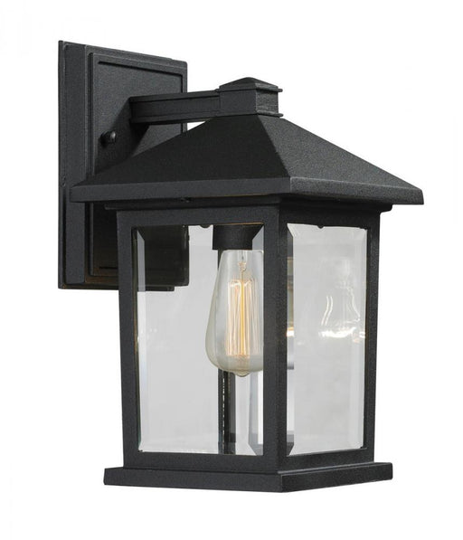 1 Light Outdoor Wall Light | 531S-BK