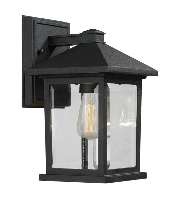 1 Light Outdoor Wall Light | 531S-BK