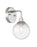 Craftmade Que 1 Light Wall Sconce in Chrome