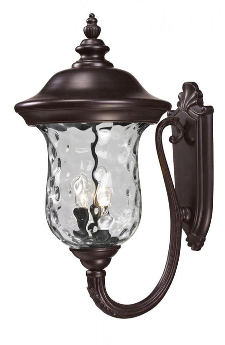 3 Light Outdoor Wall Light | 533B-RBRZ
