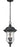 3 Light Outdoor Chain Mount Ceiling Fixture | 533CHB-BK