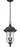 2 Light Outdoor Chain Mount Ceiling Fixture | 533CHM-BK