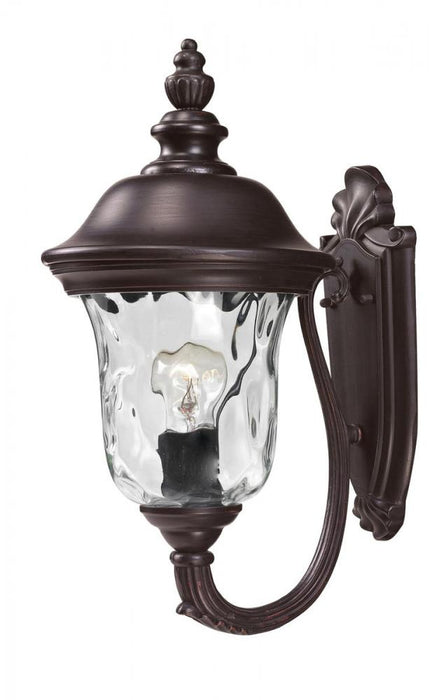 1 Light Outdoor Wall Light | 533S-RBRZ