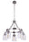 Craftmade Foxwood 5 Light Chandelier in Brushed Polished Nickel